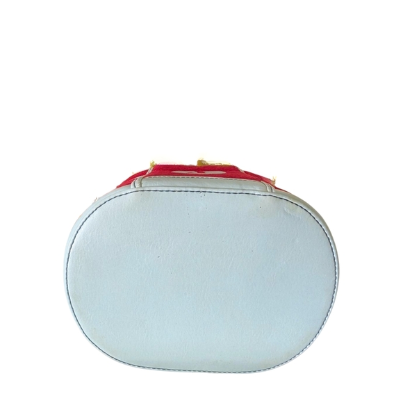 Vintage Y2K Juicy Couture Red Velour Train Case - Picture 5 of 12